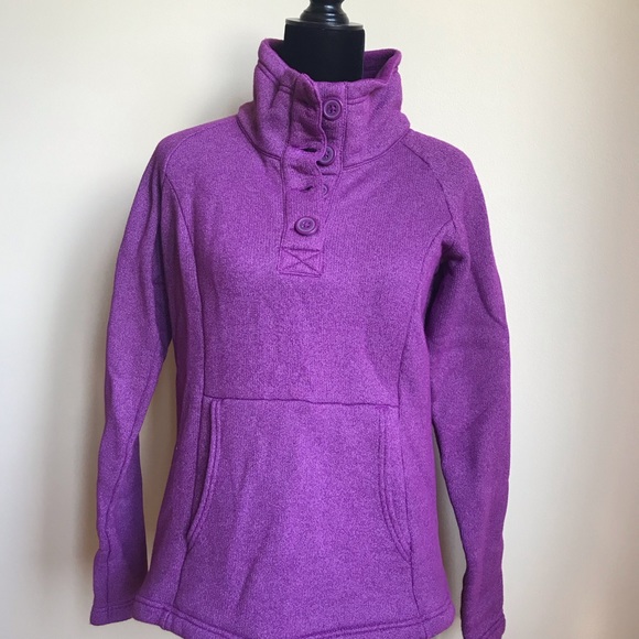 Columbia Tops - Columbia  women’s Fleece Pullover Purple Columbia